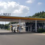 Raststätte AXXE mini und Shell Tankstelle Eifel West