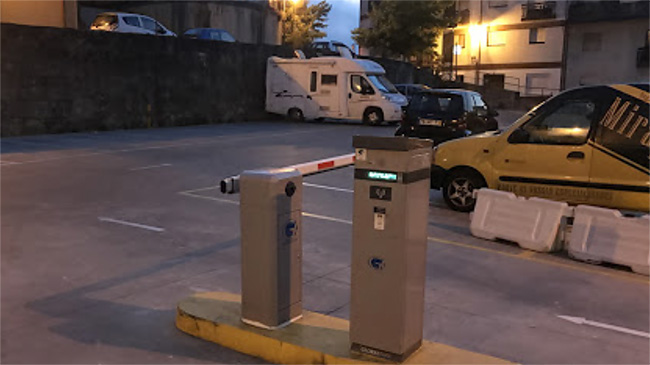 Ducha parking autocaravanas en Vila Nova de Gaia en Oporto
