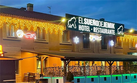 Ducha carretera en restaurante El Sueño Albacete
