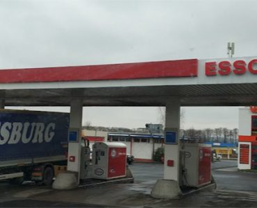 Ducha camper y autocaravanas en gasolinera Esso de Alemania